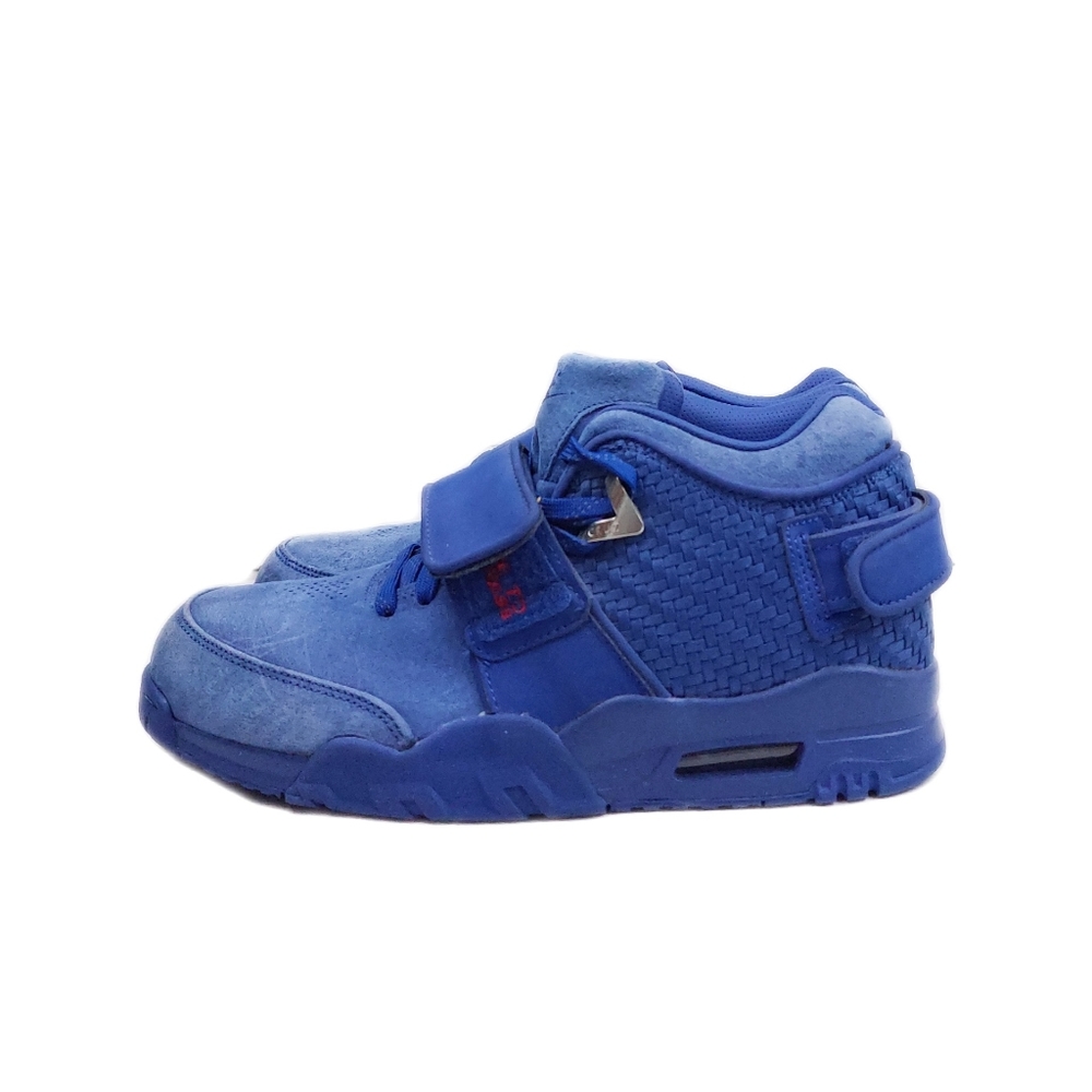 Mens NIKE AIR TR V CRUZ Premium Rush BlueTrainers 812637 400 Size 9 EUC - Picture 3 of 12